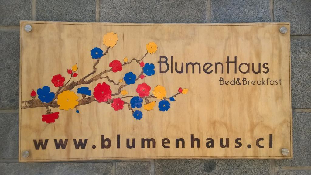 Bed & Breakfast Blumen Haus Santiago de Chile Exterior foto